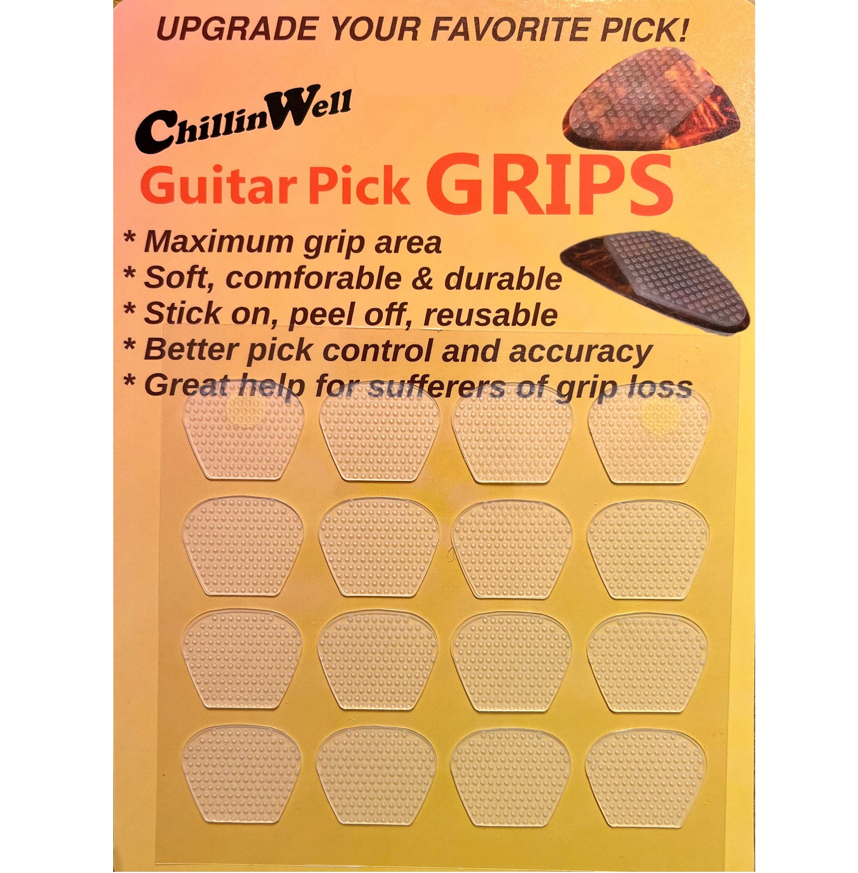 ChillinWell Guitar Pick Grips (16 pc)